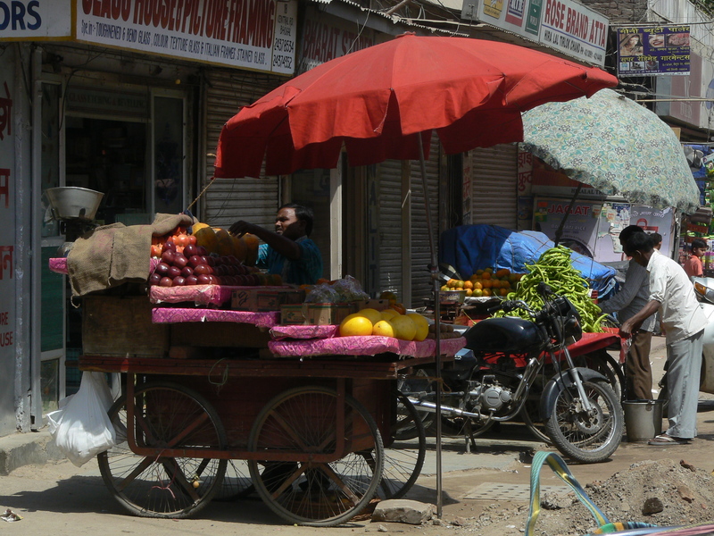 Vendeur de fruits à Boghol