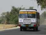 Bus dans le Rajasthan
